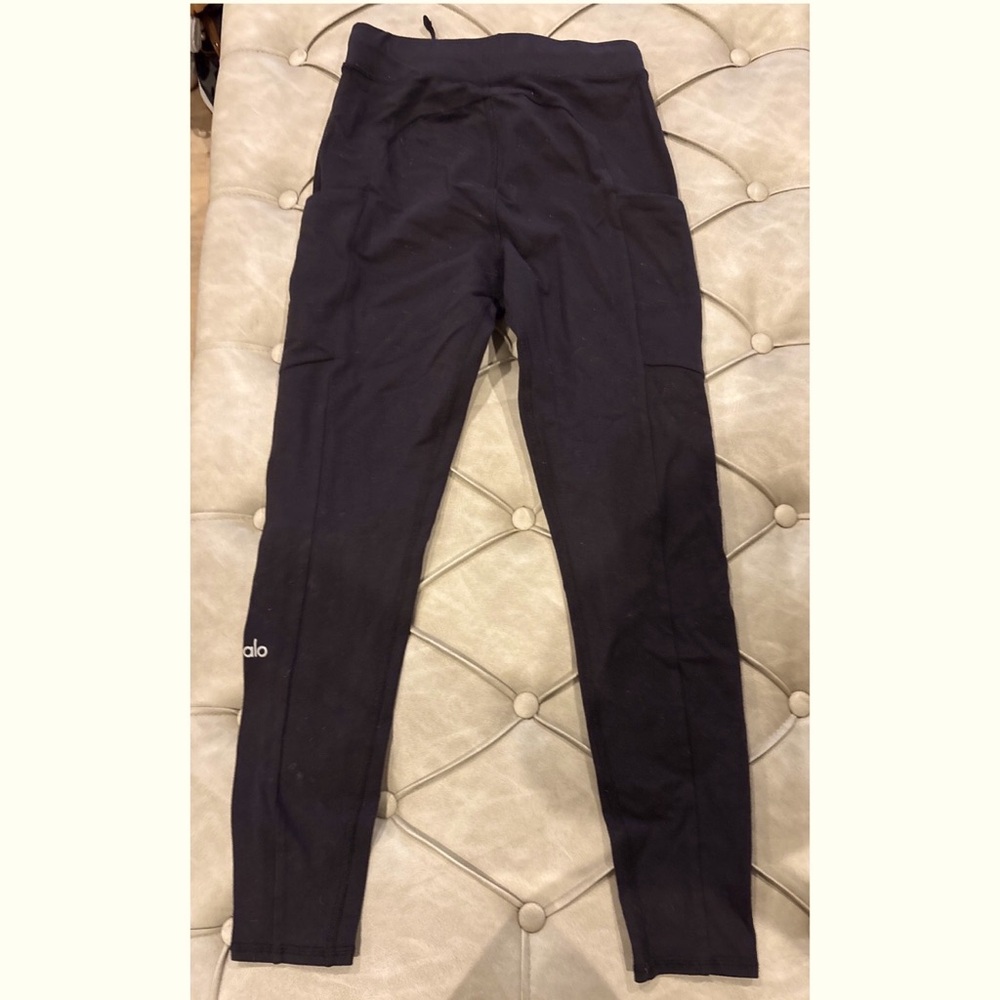 ALO Yoga Kids Charcoal Leggings